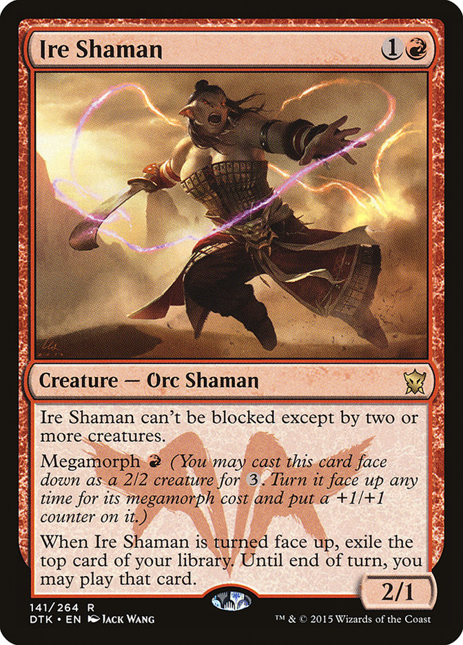 Ire Shaman [Dragons of Tarkir] | I Want That Stuff Brandon