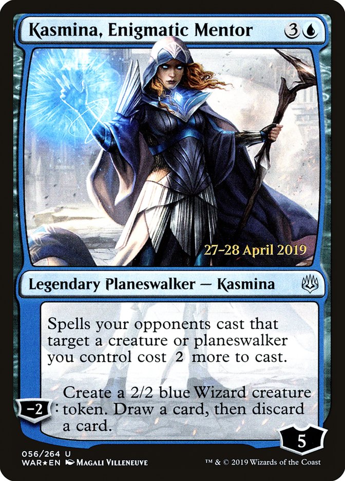 Kasmina, Enigmatic Mentor [War of the Spark Prerelease Promos] | I Want That Stuff Brandon