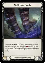 Nullrune Boots [ARC158-C] 1st Edition Cold Foil | I Want That Stuff Brandon