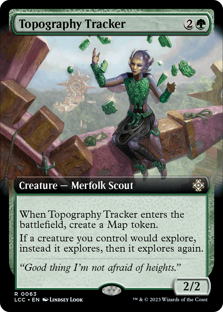 Topography Tracker (Extended Art) [The Lost Caverns of Ixalan Commander] | I Want That Stuff Brandon