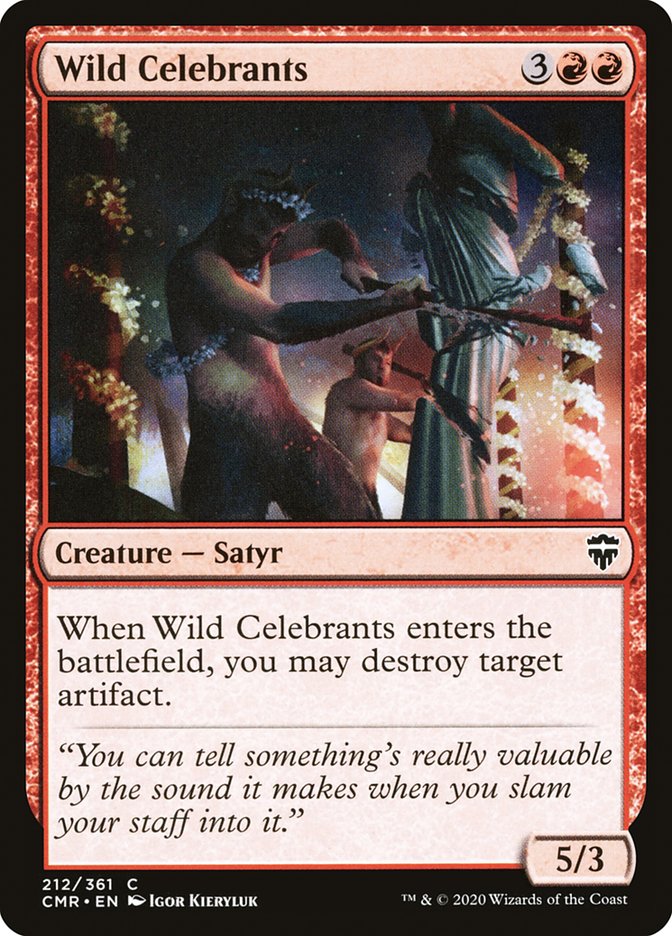 Wild Celebrants [Commander Legends] | I Want That Stuff Brandon