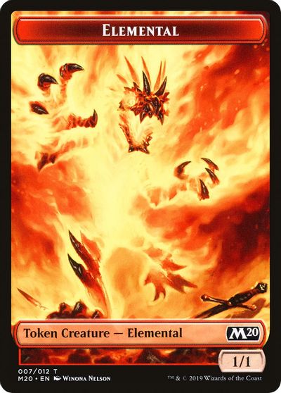 Elemental // Satyr Double-Sided Token [Challenger Decks 2020 Tokens] | I Want That Stuff Brandon