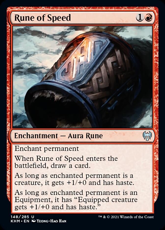 Rune of Speed [Kaldheim] | I Want That Stuff Brandon