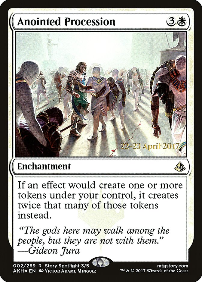 Anointed Procession [Amonkhet Prerelease Promos] | I Want That Stuff Brandon