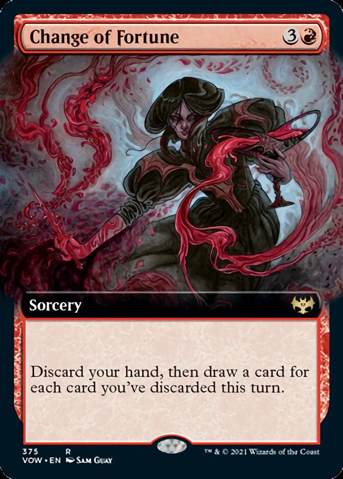 Change of Fortune (Extended Art) [Innistrad: Crimson Vow] | I Want That Stuff Brandon