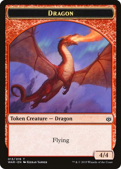 Dragon // Spirit Double-Sided Token [Challenger Decks 2020 Tokens] | I Want That Stuff Brandon