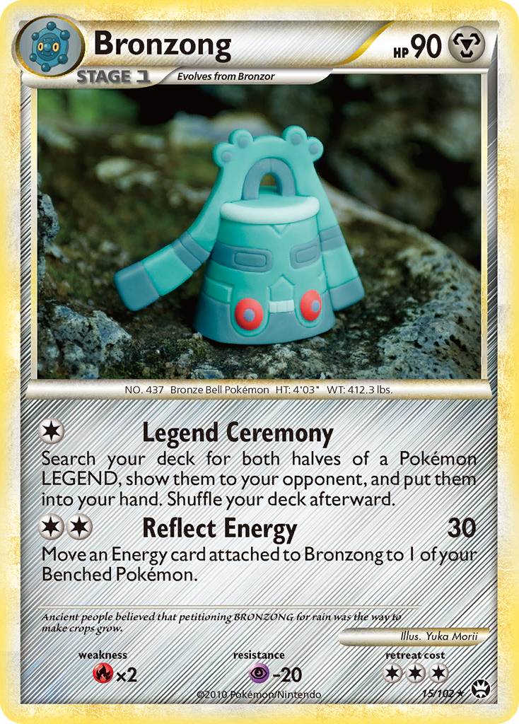 Bronzong (15/102) [HeartGold & SoulSilver: Triumphant] | I Want That Stuff Brandon