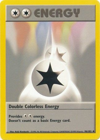 Double Colorless Energy (96/102) [Base Set Unlimited] | I Want That Stuff Brandon