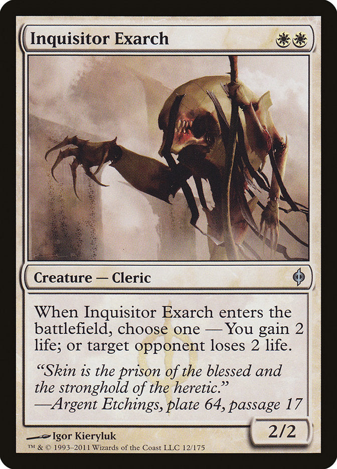 Inquisitor Exarch [New Phyrexia] | I Want That Stuff Brandon