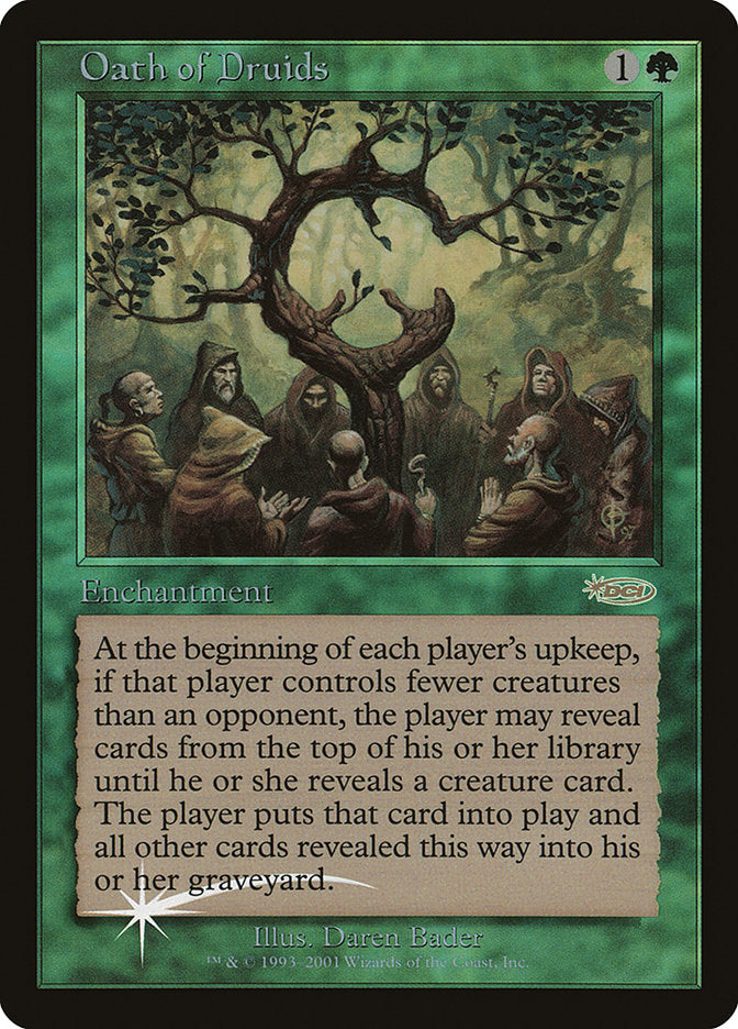 Oath of Druids [Judge Gift Cards 2001] | I Want That Stuff Brandon