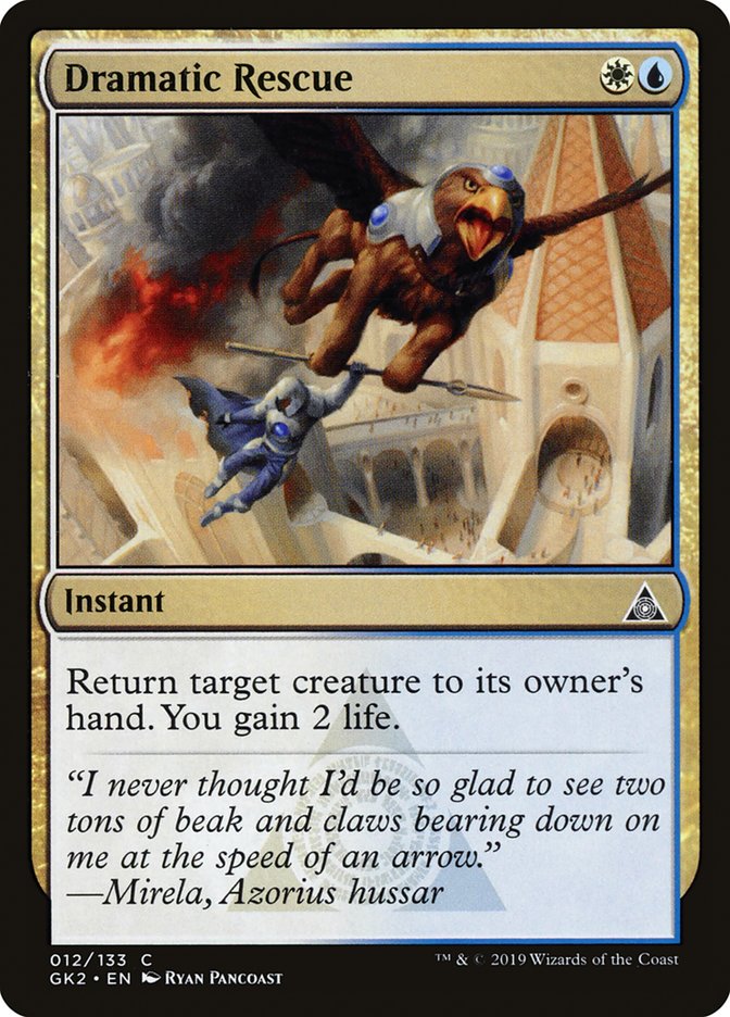 Dramatic Rescue [Ravnica Allegiance Guild Kit] | I Want That Stuff Brandon