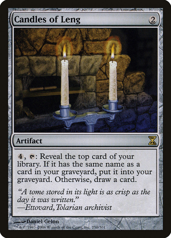 Candles of Leng [Time Spiral] | I Want That Stuff Brandon