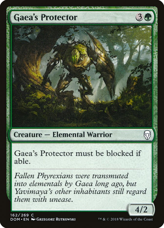 Gaea's Protector [Dominaria] | I Want That Stuff Brandon