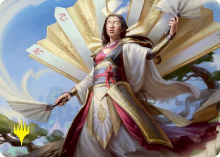 Imperial Subduer Art Card (Gold-Stamped Signature) [Kamigawa: Neon Dynasty Art Series] | I Want That Stuff Brandon