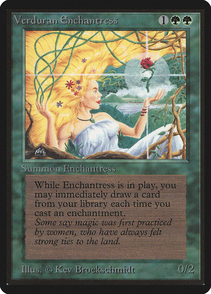 Verduran Enchantress [Beta Edition] | I Want That Stuff Brandon