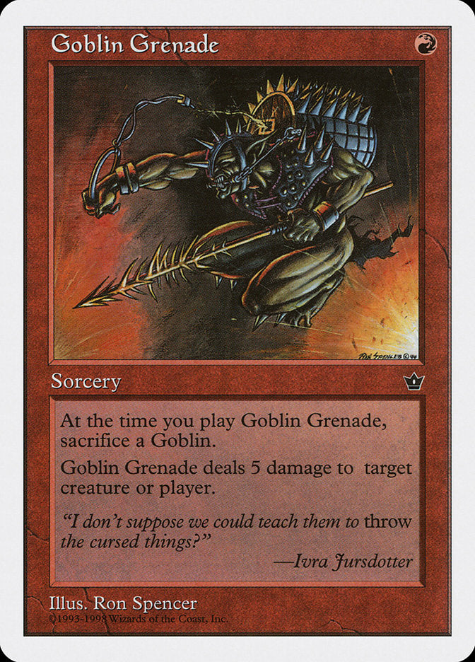 Goblin Grenade [Anthologies] | I Want That Stuff Brandon