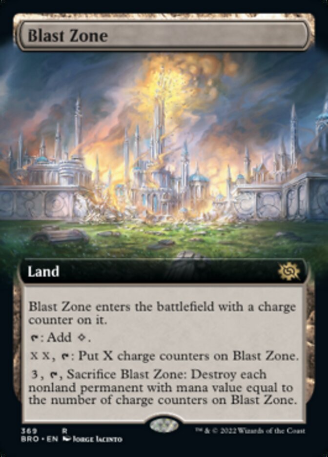 Blast Zone (Extended Art) [The Brothers' War] | I Want That Stuff Brandon