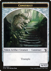 Clue // Construct (021) Double-Sided Token [Commander 2018 Tokens] | I Want That Stuff Brandon