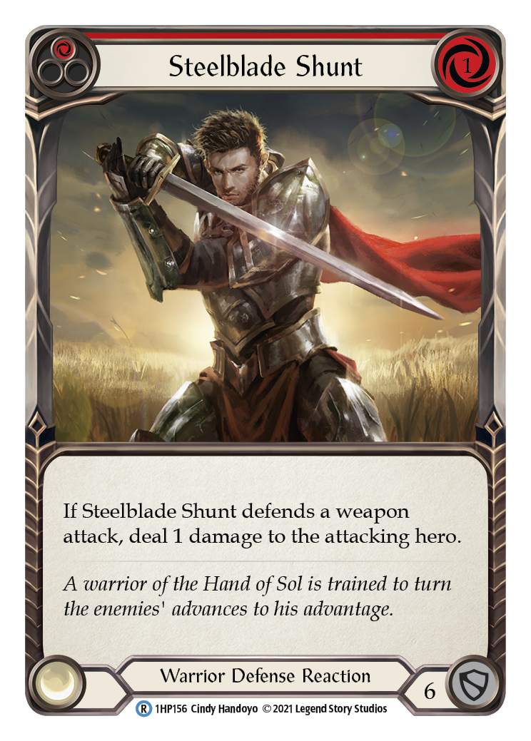 Steelblade Shunt (Red) [1HP156] | I Want That Stuff Brandon