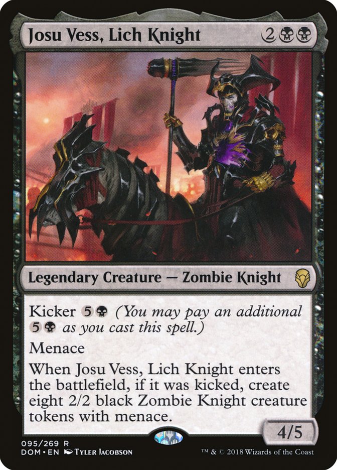 Josu Vess, Lich Knight [Dominaria] | I Want That Stuff Brandon