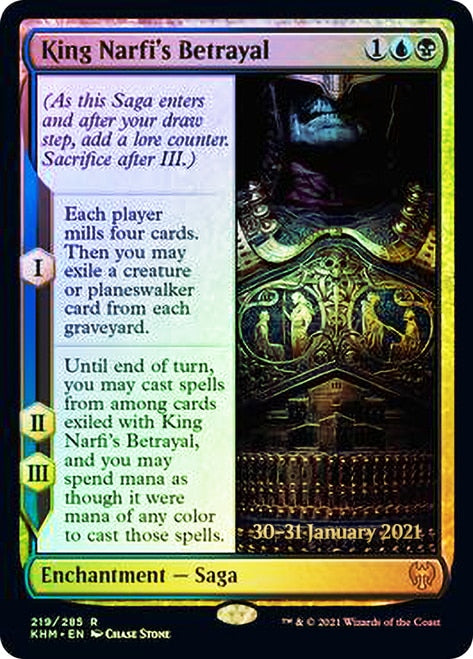 King Narfi's Betrayal [Kaldheim Prerelease Promos] | I Want That Stuff Brandon