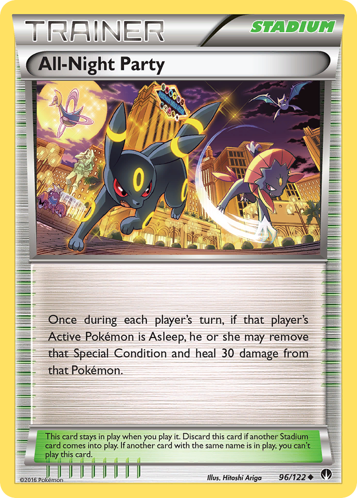 All-Night Party (96/122) [XY: BREAKpoint] | I Want That Stuff Brandon