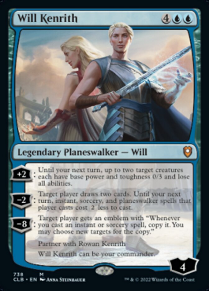 Will Kenrith [Commander Legends: Battle for Baldur's Gate] | I Want That Stuff Brandon