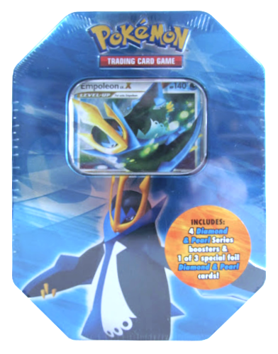 Diamond & Pearl - Collector's Tin (Empoleon LV.X) | I Want That Stuff Brandon