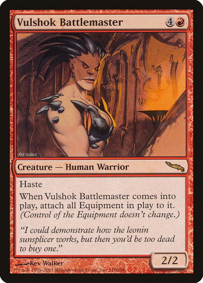 Vulshok Battlemaster [Mirrodin] | I Want That Stuff Brandon