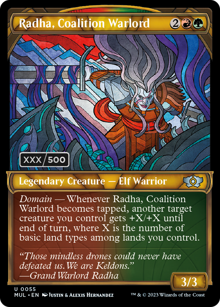Radha, Coalition Warlord (Serialized) [Multiverse Legends] | I Want That Stuff Brandon