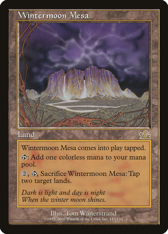 Wintermoon Mesa [Prophecy] | I Want That Stuff Brandon