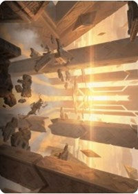 Skyclave Basilica Art Card [Zendikar Rising Art Series] | I Want That Stuff Brandon