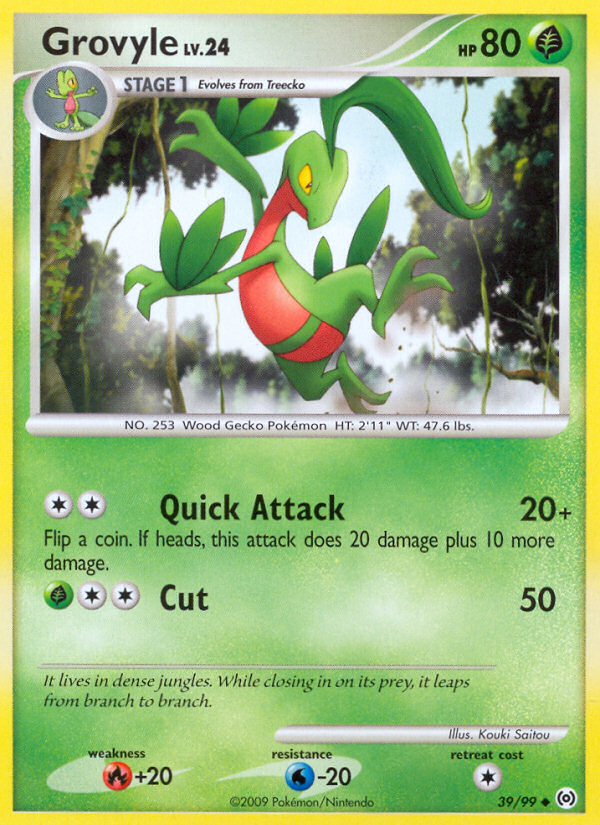 Grovyle (39/99) [Platinum: Arceus] | I Want That Stuff Brandon