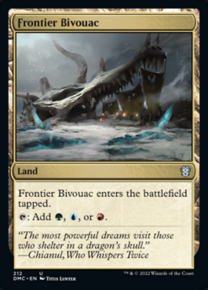 Frontier Bivouac [Dominaria United Commander] | I Want That Stuff Brandon