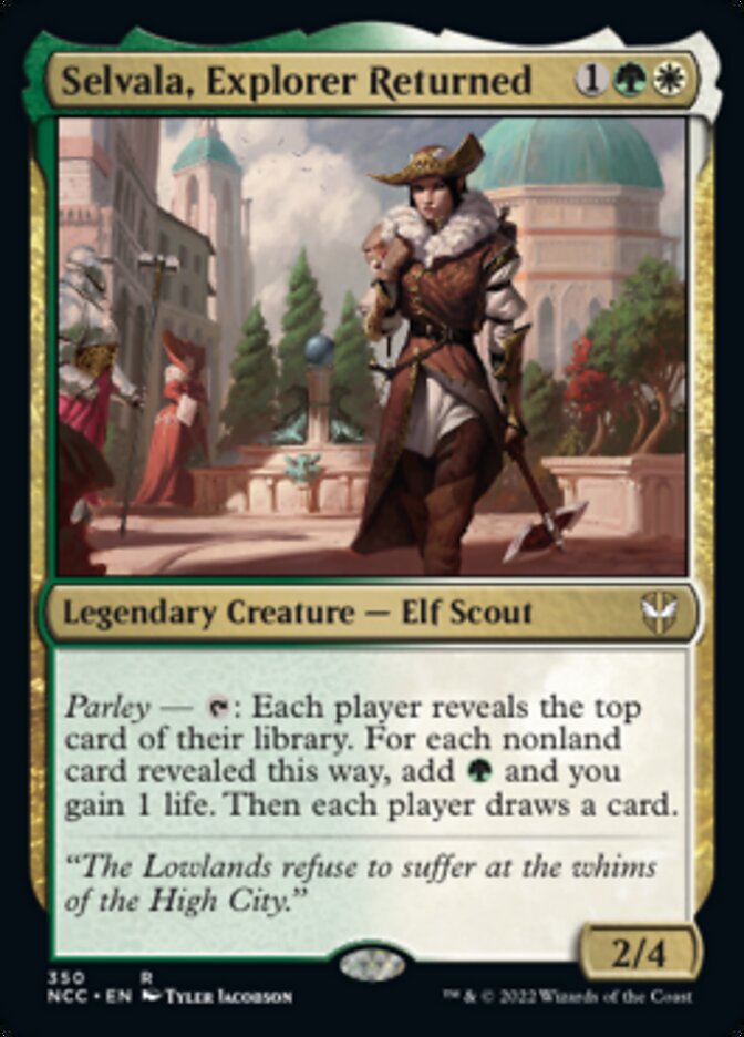 Selvala, Explorer Returned [Streets of New Capenna Commander] | I Want That Stuff Brandon