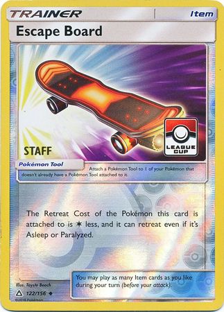 Escape Board (122a/156) (League Promo Staff) [Sun & Moon: Ultra Prism] | I Want That Stuff Brandon