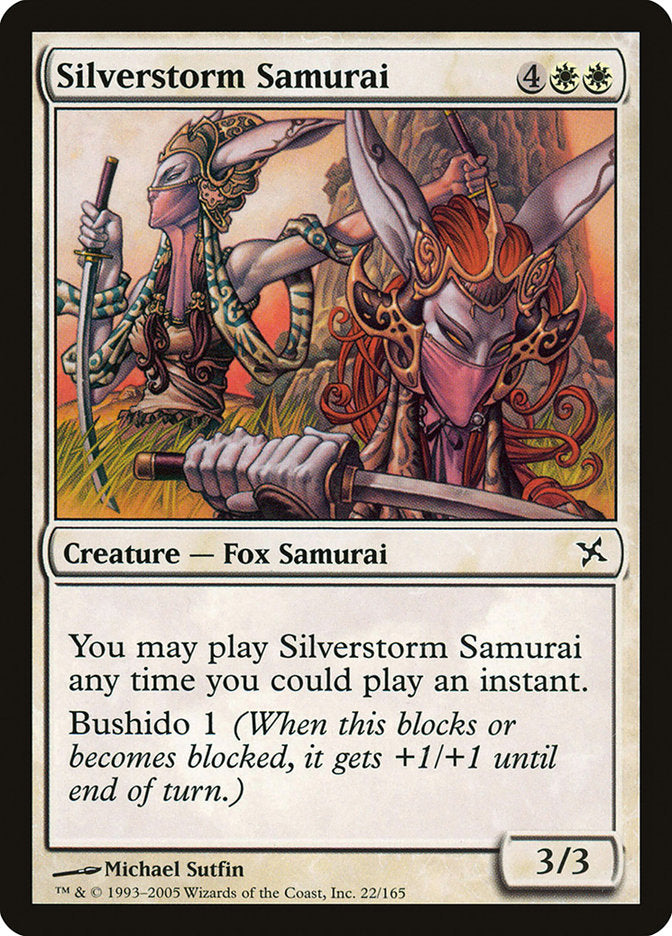 Silverstorm Samurai [Betrayers of Kamigawa] | I Want That Stuff Brandon