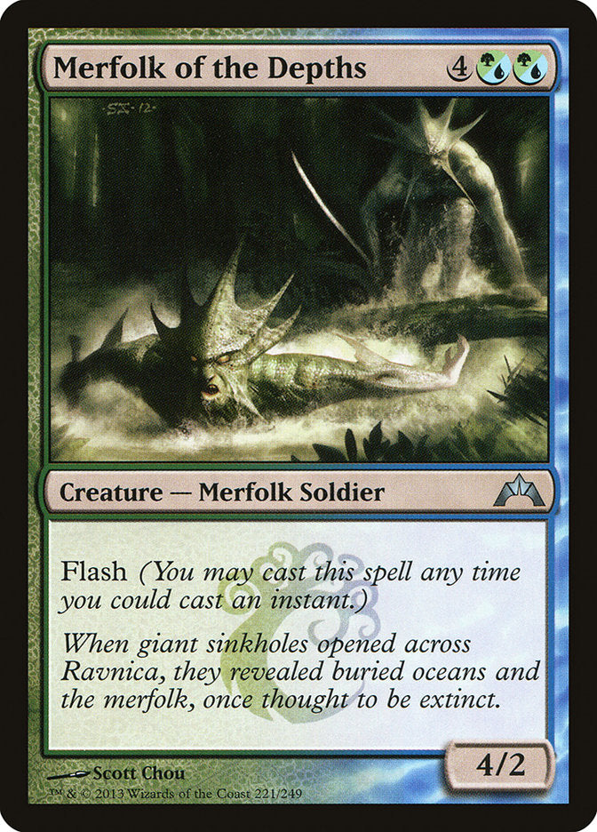 Merfolk of the Depths [Gatecrash] | I Want That Stuff Brandon