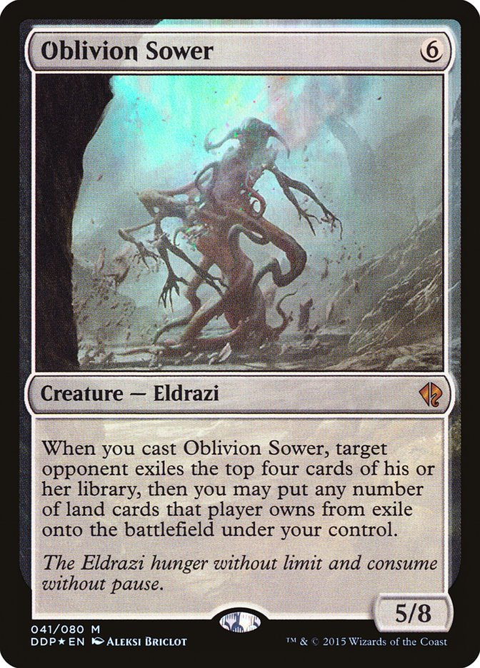 Oblivion Sower [Duel Decks: Zendikar vs. Eldrazi] | I Want That Stuff Brandon