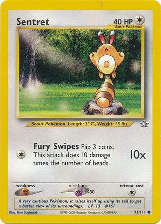 Sentret (71/111) [Neo Genesis Unlimited] | I Want That Stuff Brandon