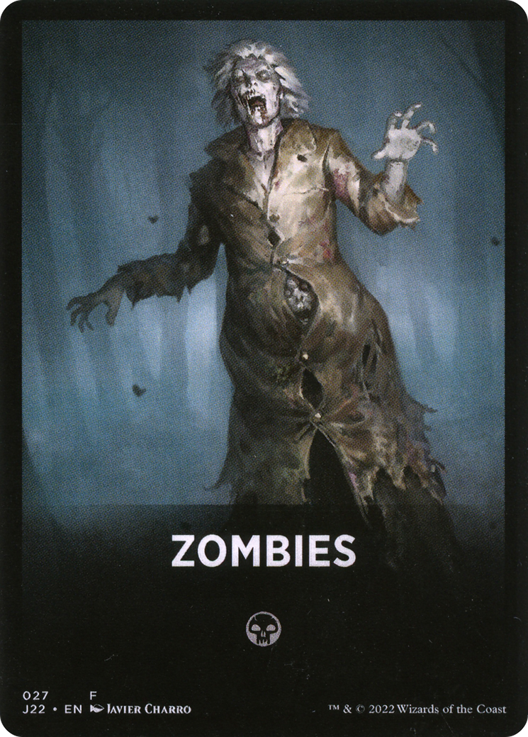 Zombies Theme Card [Jumpstart 2022 Front Cards] | I Want That Stuff Brandon