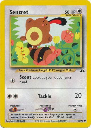 Sentret (63/75) [Neo Discovery Unlimited] | I Want That Stuff Brandon