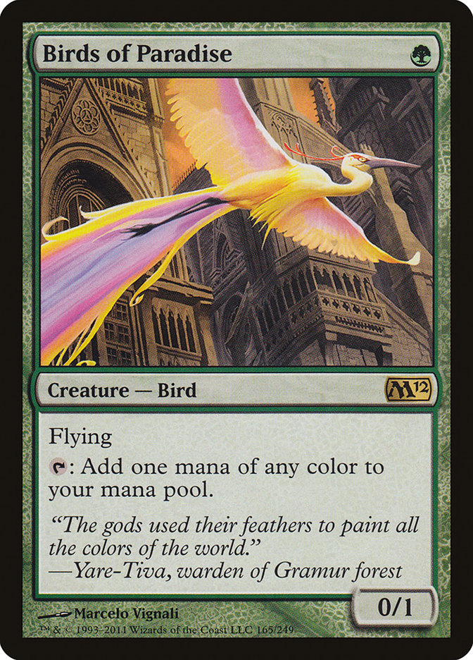 Birds of Paradise [Magic 2012] | I Want That Stuff Brandon