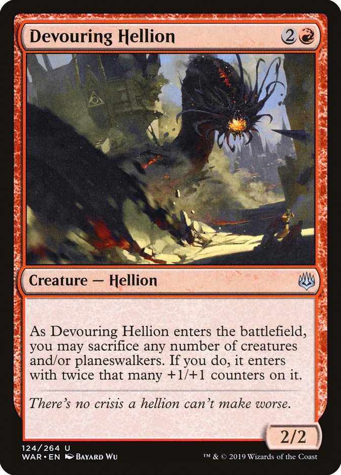 Devouring Hellion [War of the Spark] | I Want That Stuff Brandon