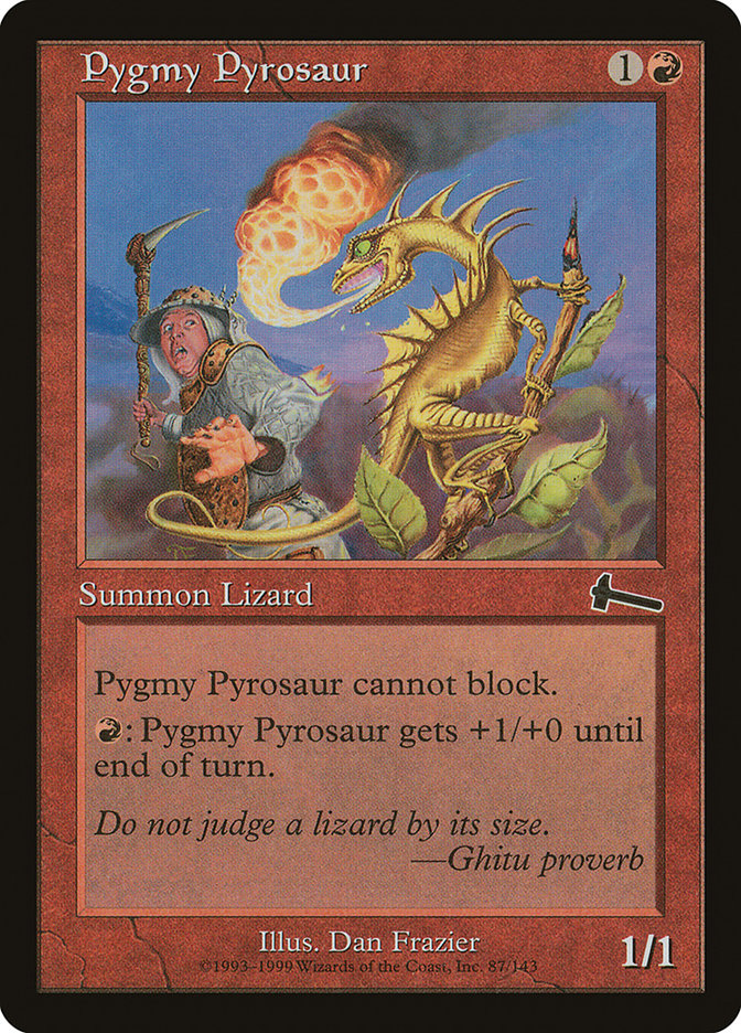 Pygmy Pyrosaur [Urza's Legacy] | I Want That Stuff Brandon