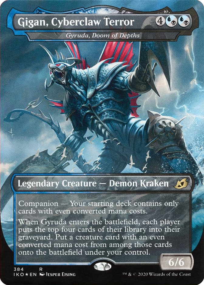 Gyruda, Doom of Depths - Gigan, Cyberclaw Terror (Godzilla Series) [Ikoria: Lair of Behemoths] | I Want That Stuff Brandon