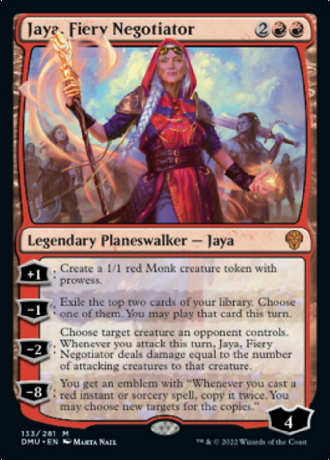 Jaya, Fiery Negotiator [Dominaria United] | I Want That Stuff Brandon