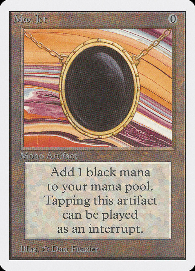 Mox Jet [Unlimited Edition] | I Want That Stuff Brandon