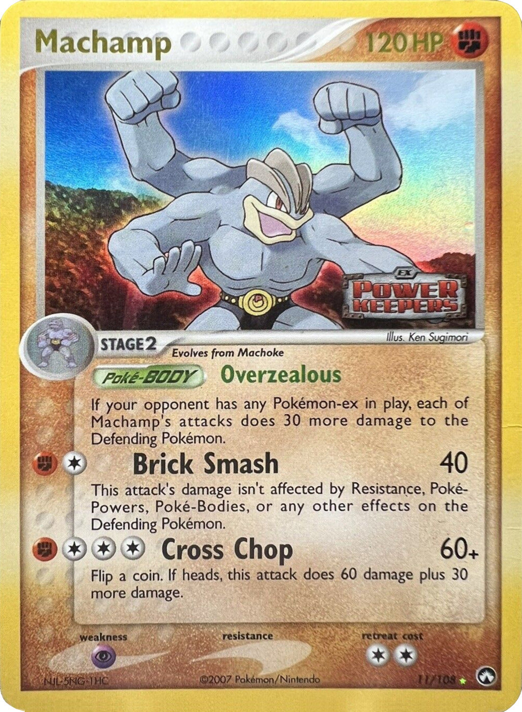 Machamp (11/108) (Stamped) [EX: Power Keepers] | I Want That Stuff Brandon