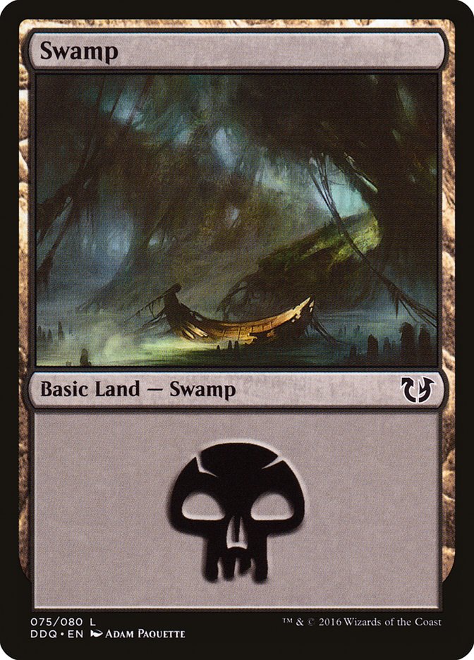 Swamp (75) [Duel Decks: Blessed vs. Cursed] | I Want That Stuff Brandon